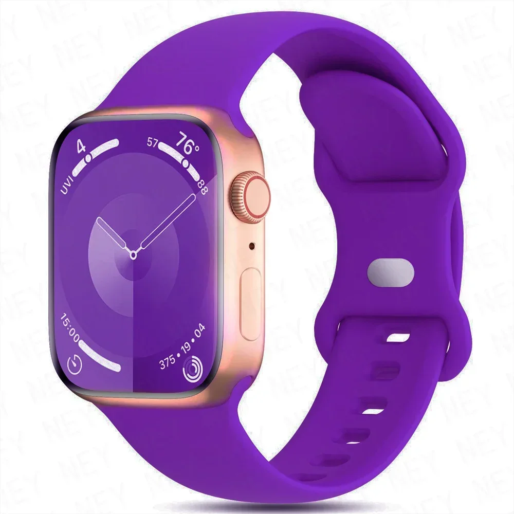 Sleek Silicone Watchband
