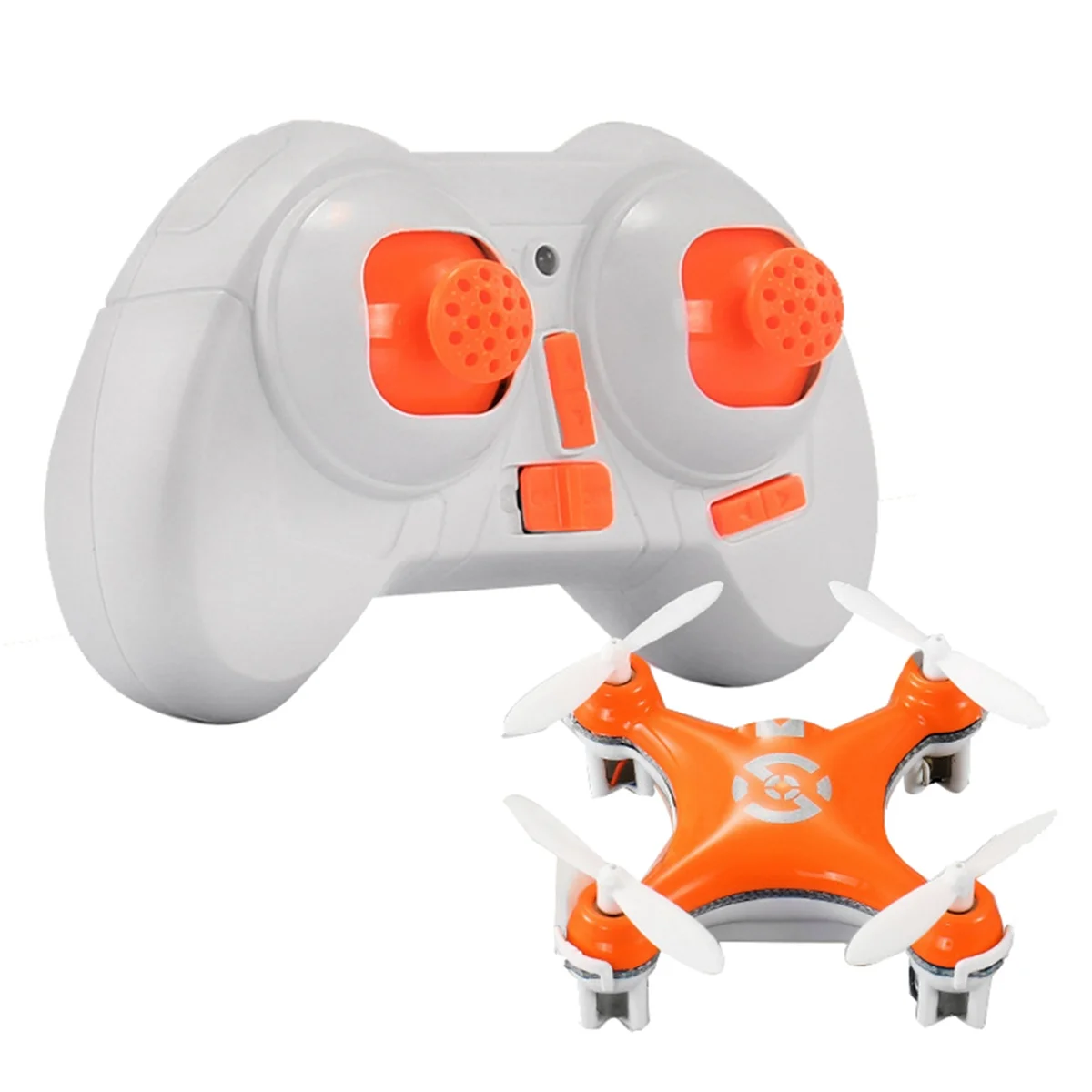Boîte du mini drone télécommandé 2.4G gyroscope 6 axes LED avec accessoires inclus