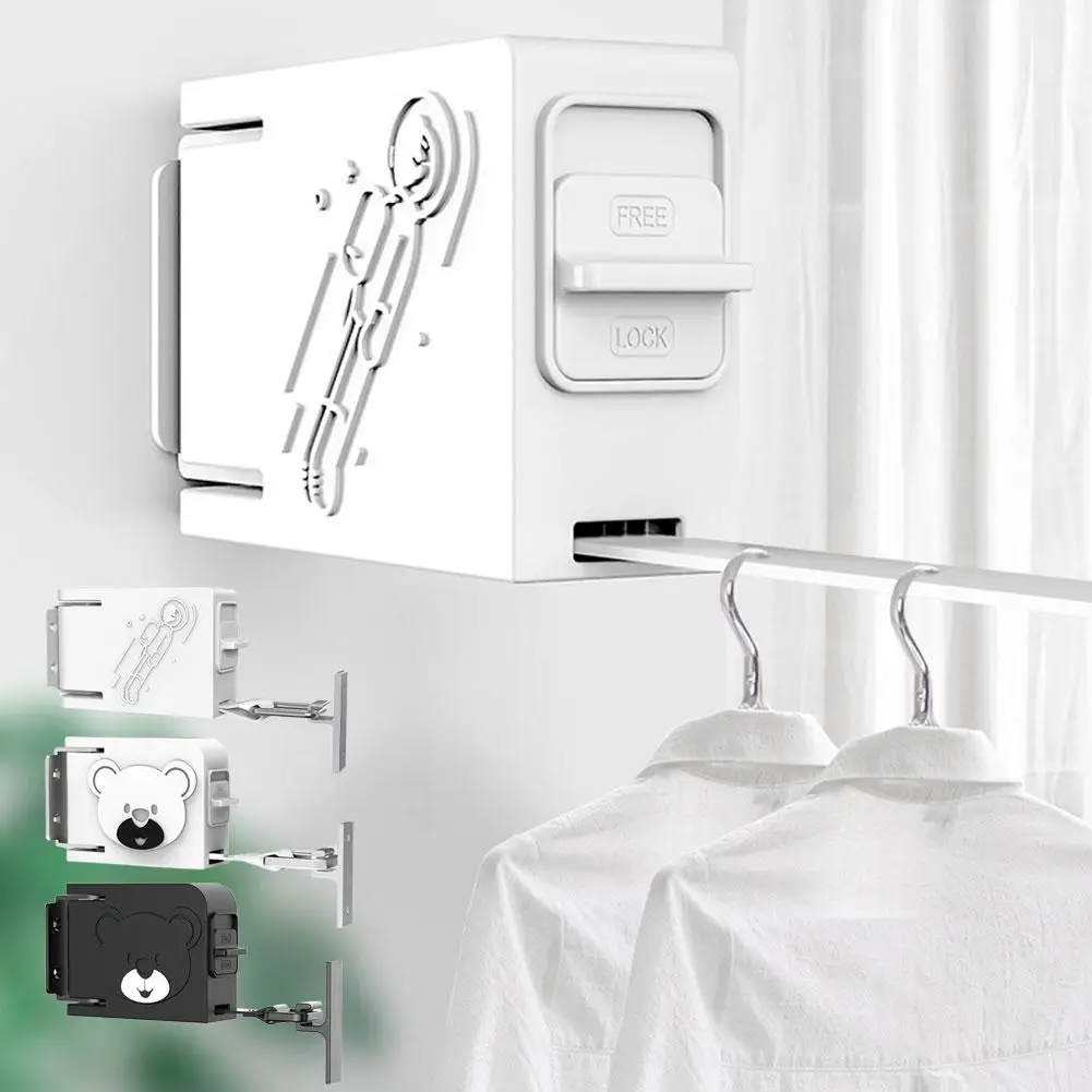 

Retractable Clothesline Indoor Outdoor Clothes Drying Rack Rope Line Tensioner Tightener For Apartment Balcony Laundry Prod A1U5