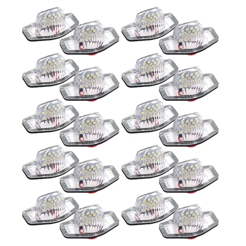 

20X Error Free LED License Plate Light Lamp For Honda Crv Fit Jazz Crosstour Odyssey