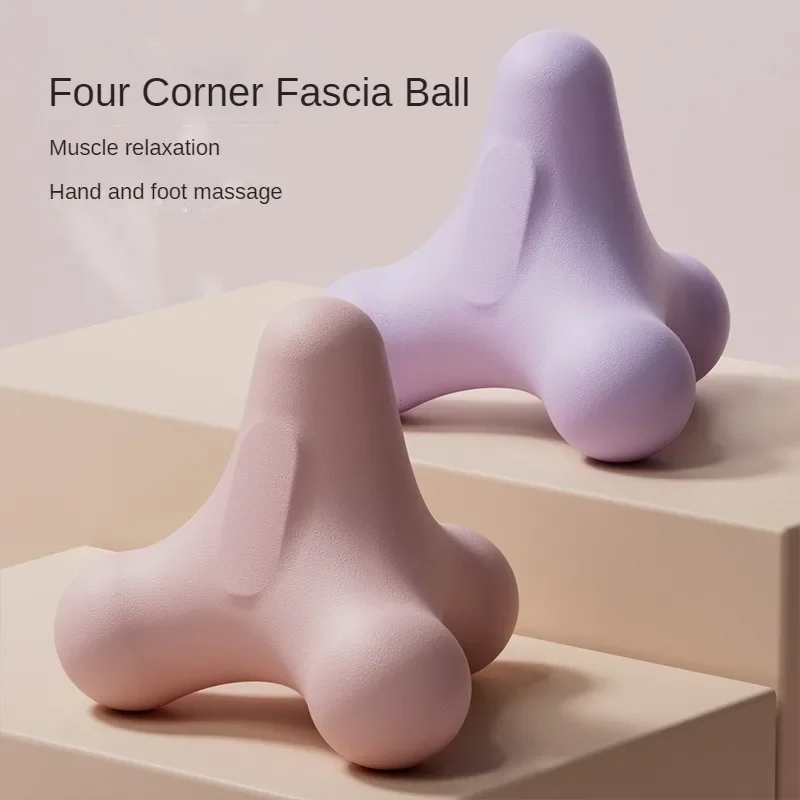 Four Corner Fascia Ball Plantar Ball Massage Shoulder Neck Waist Hand Muscles Lactate Exercise Relaxation Meridian Fitness