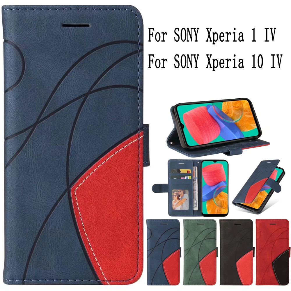 Custodie Per Cellulari Sunjolly Cover Per Sony Xperia 1 10 Iv Cover Coque Flip Wallet Per Custodie Sony Xperia 10 Iv