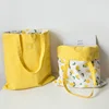 Shopper Handbag Girl Shoulder Shopping Bag Lady Canvas Bag Fabric Double Sided Tote Bag Women's Canvas Bag Tote Bag Storage Bag 5