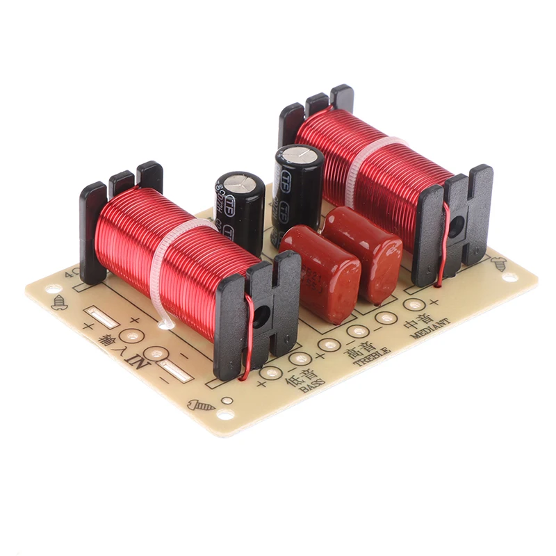 Audio Speaker Crossover Circuit Treble Midrange Bass Module 3 Way 900-4000Hz Frequency Divider Home Loudspeaker Filter Refit Kit audio speaker,speaker frequency divider