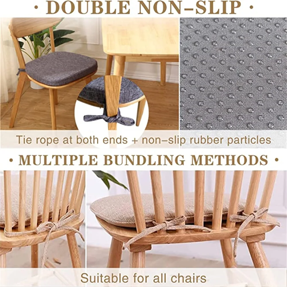 Dining Chair Walmart Gripper Chair Pads Chair Pads Non-Slip Seat