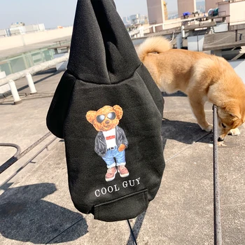 Sweat à capuche pour chiens Cool Guy - 2025 - Doglovedesign : Vêtement et accessoires pour chiens