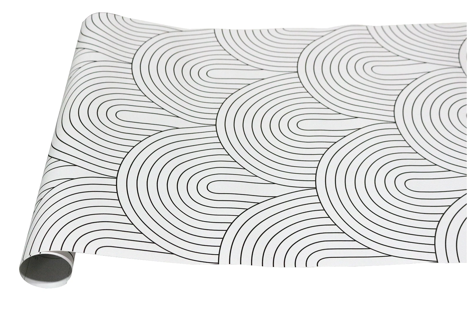 Peel and Stick Wallpaper Abstract Rainbow Black/White Self-adhesive Wallpaper Removable Contactpaper For Home Bedroom Decoration 6