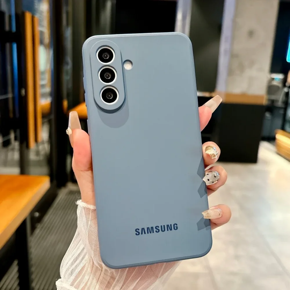 Shockproof Soft Liquid Silicone Phone Back Cover