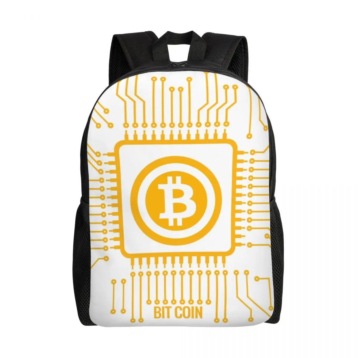 

Bitcoin CPU Miner Travel Backpack Women Men School Computer Bookbag BTC Blockchain Cryptocurrency College Student Daypack Bags