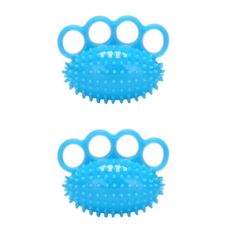 

2 PCS Finger Exerciser Fingers Hand Grip Ball Strengthener Exercise Anti-Spasticity Ball
