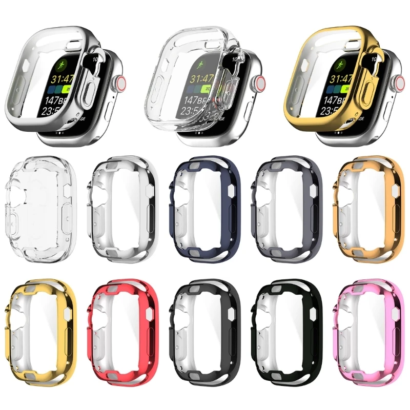 

Screen Protector TPU Housing for Case Film for Watch 49mm Sleeve Bumper fo
