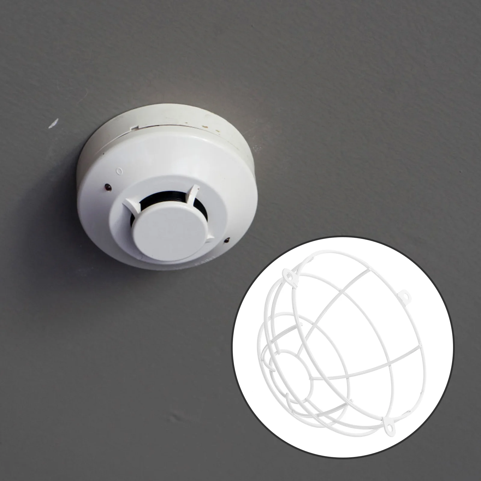 Smoke Protective Cover Alarm Protection for Smoking Covers Cooking and Dirt Metal Guards