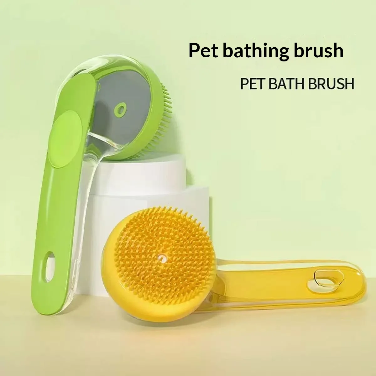 Pet Bath Brush – side view