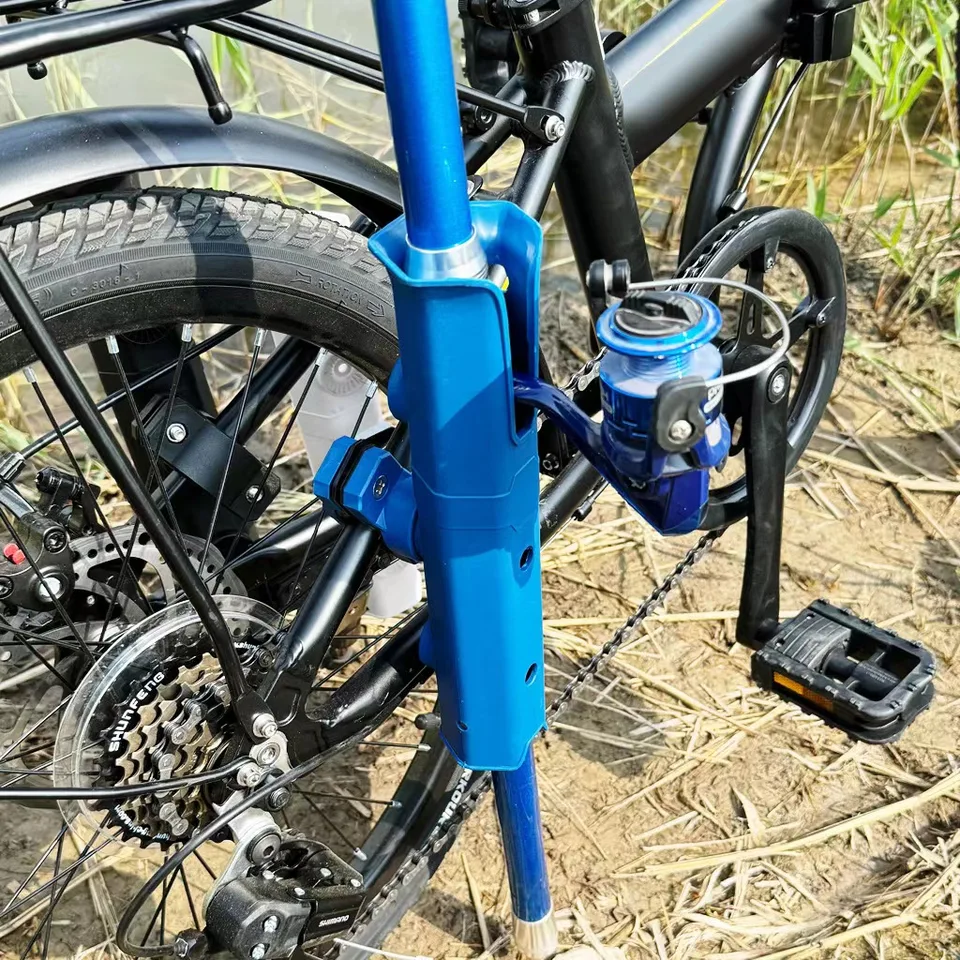 Supporto Portacanna Per Moto E Bici – Regolabile Da 17 A 24 Mm, Fissaggio Sicuro E Montaggio Rapido