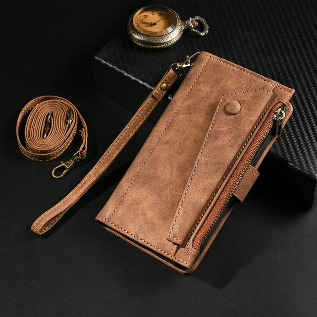 Crossbody Phone Case Card Holder  Phone Case Wallet Strap - Luxury Wallet  Bag Phone - Aliexpress