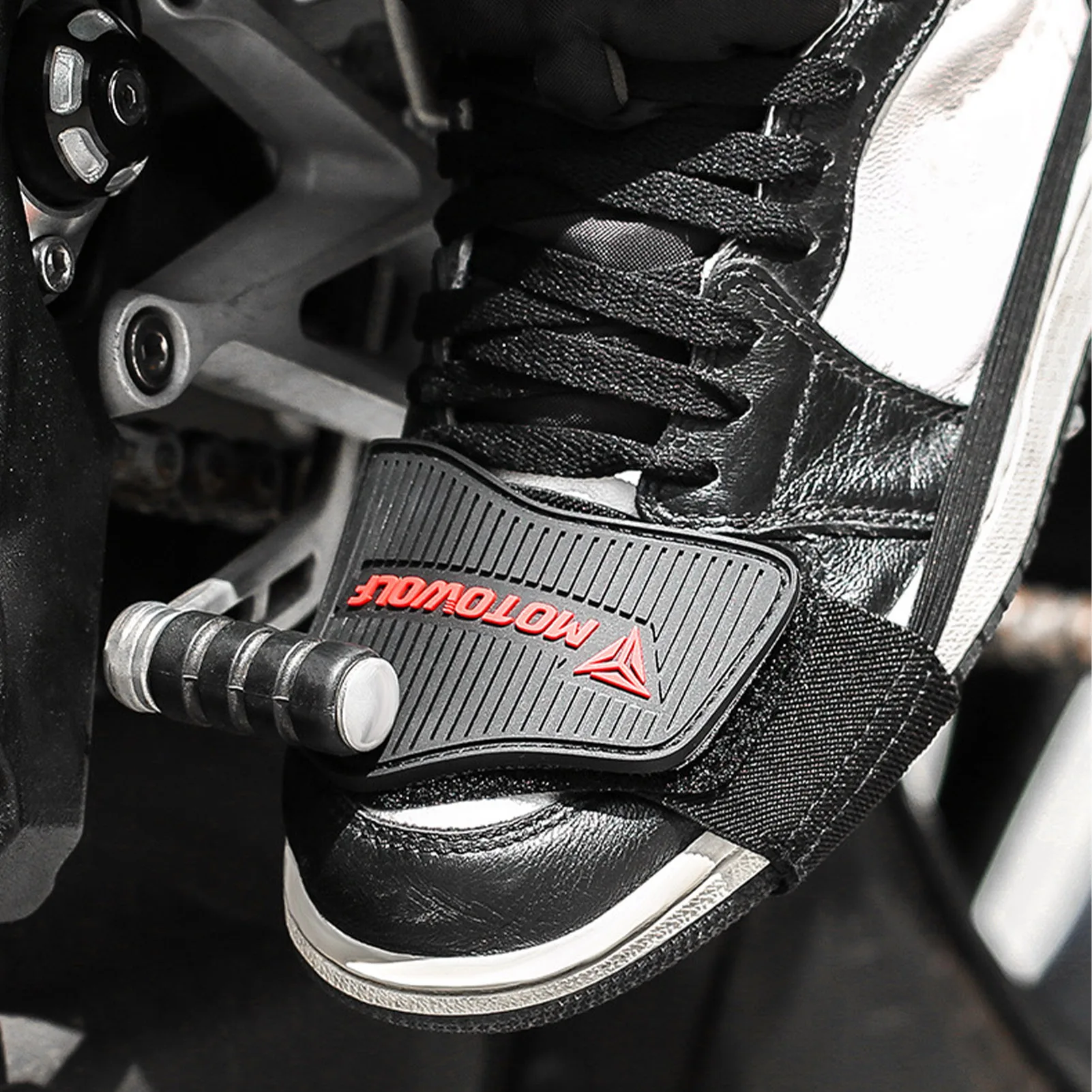 

Motorcycle Shift Gear Lever Pedal Rubber Cover Shoe Protector Foot Peg Toe Gel Universal Rubber Boot Protector Shifter Guard