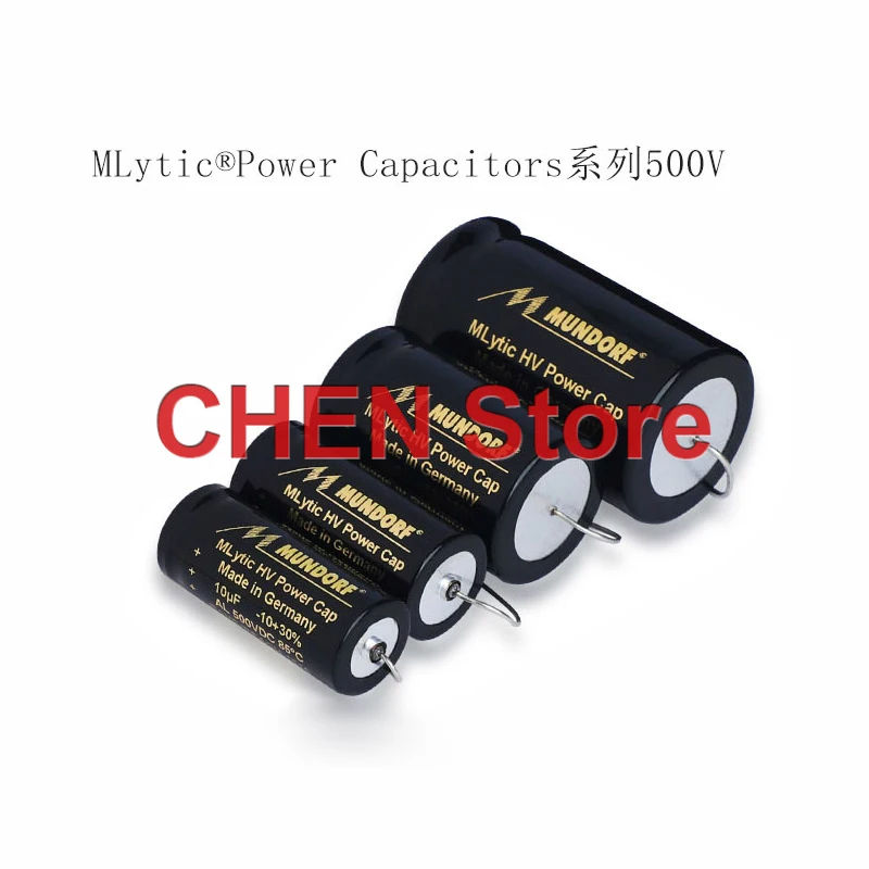 2 Pz Nuova Germania Mundorf 10Uf 22Uf 33Uf 47Uf 100Uf500V Mlytic Hv Condensatori Di Potenza Amplificatore Valvolare Condensatore Filtro