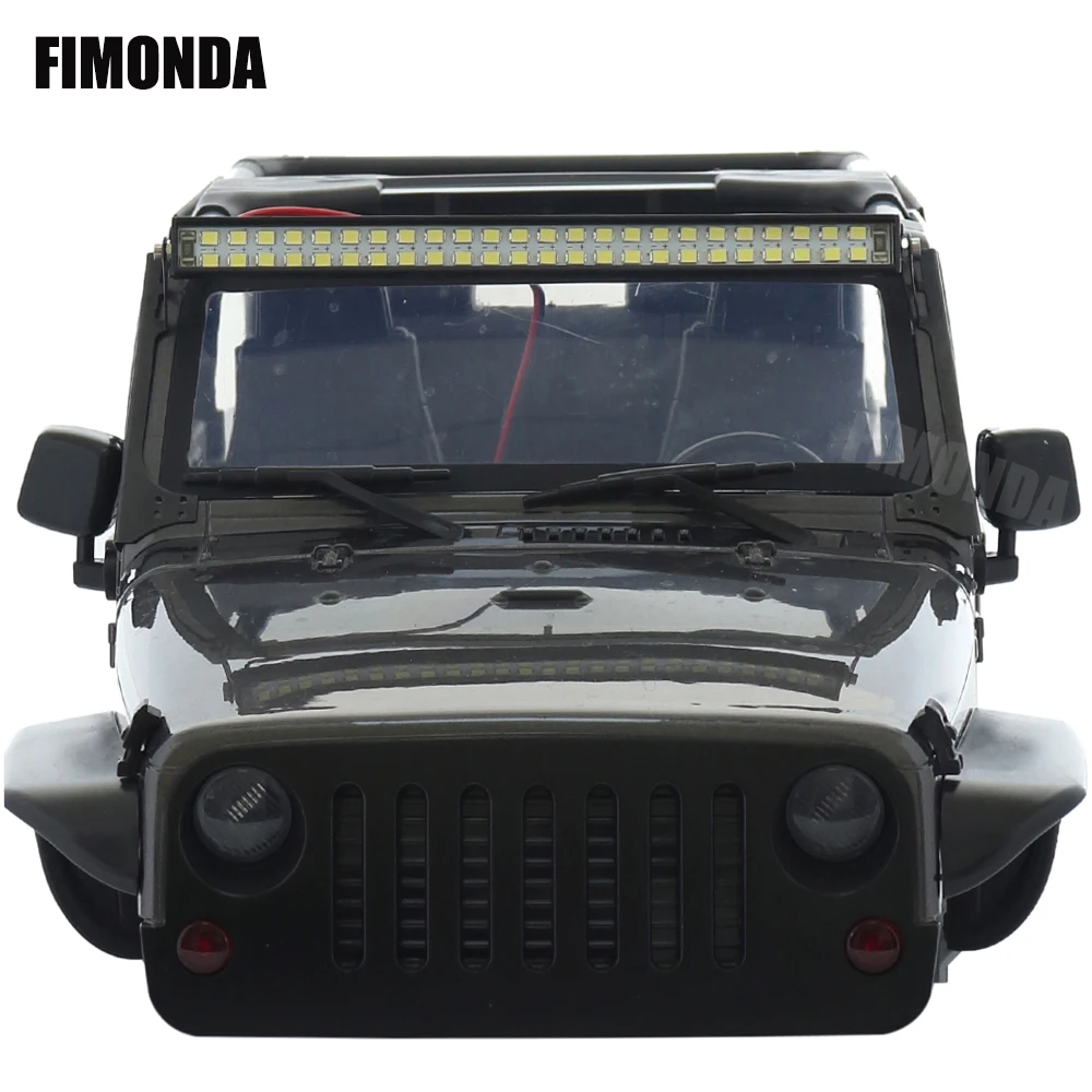 20 Modos De Luz RC LED Light Bar Upgrade RC Car Roof Lamp PVC Para 1/10 RC Crawler | Walmart En
