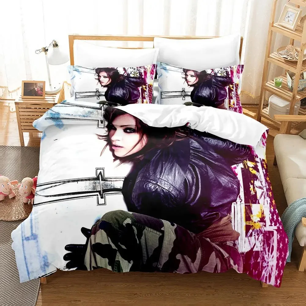 3D Print Sexy Madonna Bedding Set Duvet Cover Bed Set Quilt Cover Pillowcase Comforter king Queen Size Boys Adult Bedding Set 6