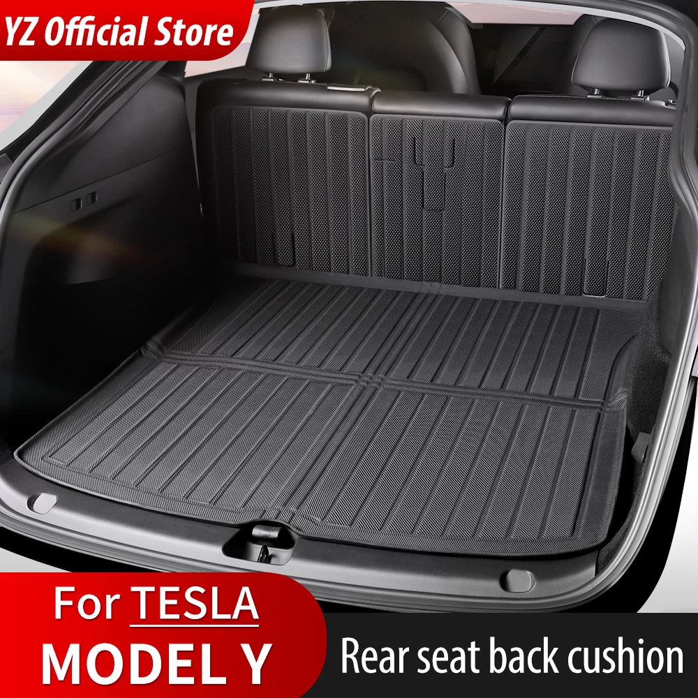 Tesla Model Y: Trunk Lower Compartment Mat (3D-TPR Rubber