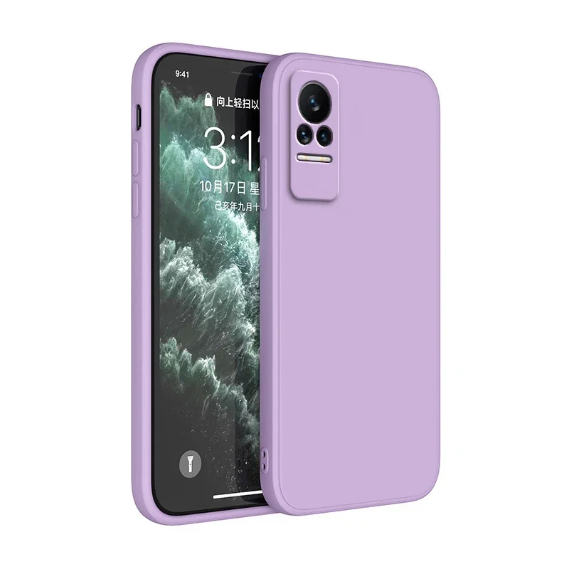 Deluxe Liquid Silicone Shockproof Soft Case - Classic Luxury