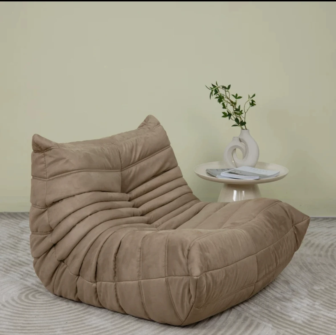 Lazy sofa, togo caterpillar sofa, light luxury, simple Internet
