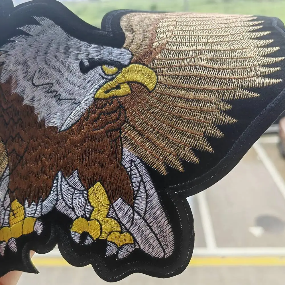 Patch Brodé Eagle Claw - Matériel De Pêche - Vintage 1975 - Neuf (stock Ancien) - Multicolore