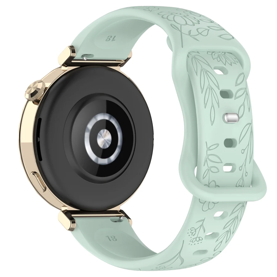 Floral Silicone Strap - 3D Design