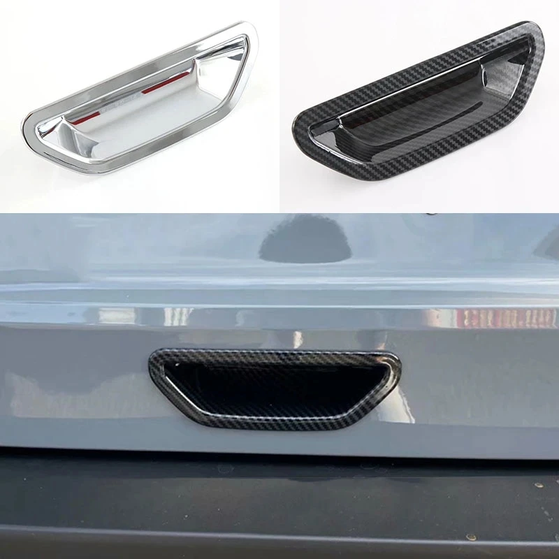 

For Nissan Rogue X-Trail X Trail T33 2021 2022 2023 Chrome Rear Boot Trunk Door Handle Cover Tailgate Insert Trim Molding