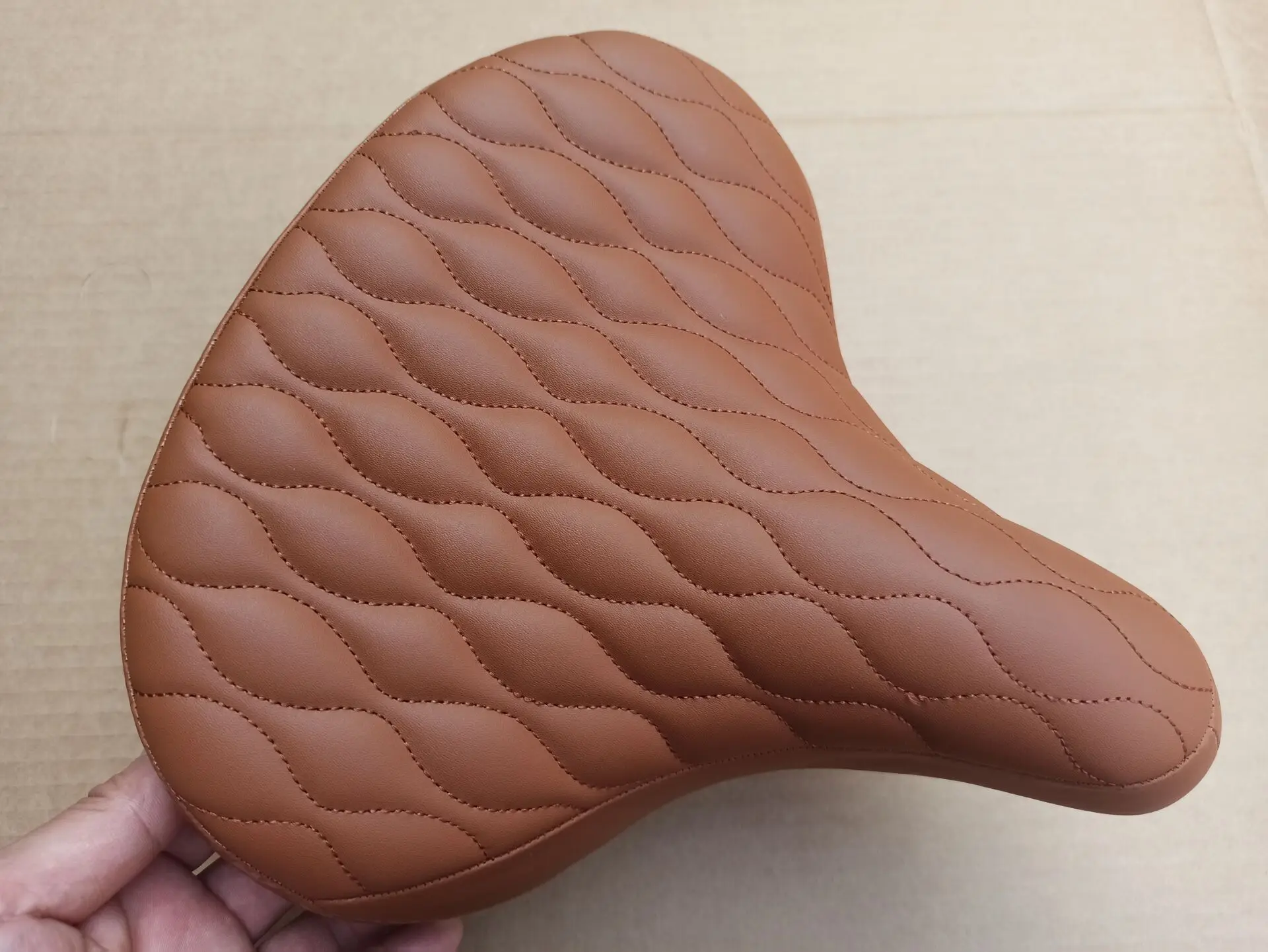 VintageconicalspringbikeseatsaddleATVelectricbikesaddleretrobicyclesaddleshock