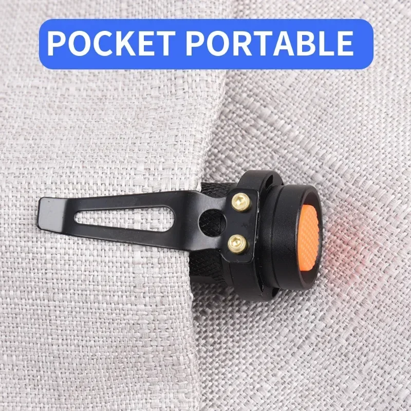 Compact UV Flashlight - Zoomable Ultraviolet Inspection Lamp and Stain Detector