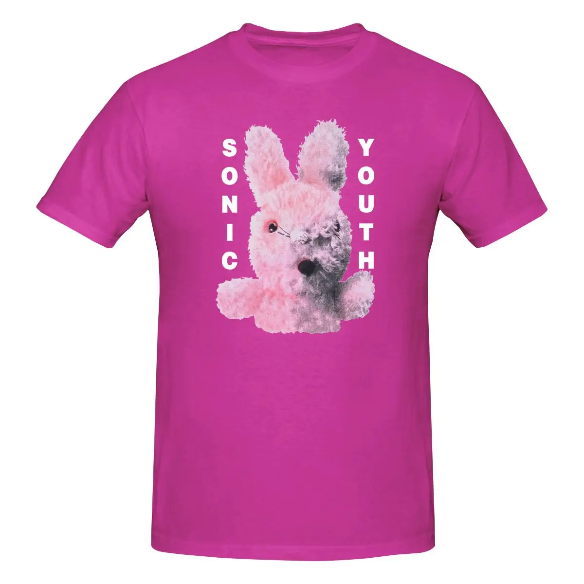 thumbnail image 1 of Camiseta de Sonic Youth Dirty Bunny, regalo, estilo retro, estilo Harajuku, combina con todo, 1 of 5