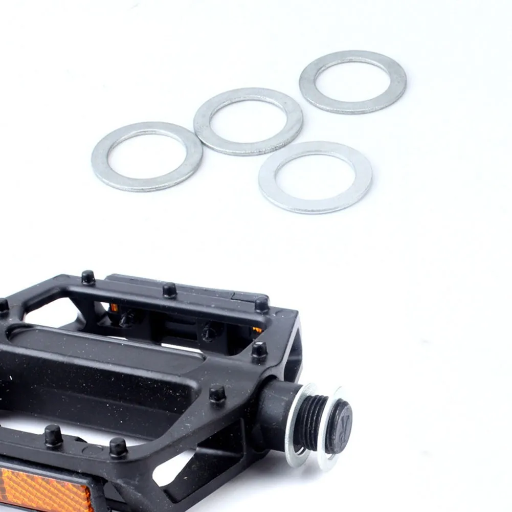 

Pedal Pedal Washer Spacer Washers 4Pcs Accessories Aluminum Bicycle Bike Crank Cycling Fittings Parts High Quality