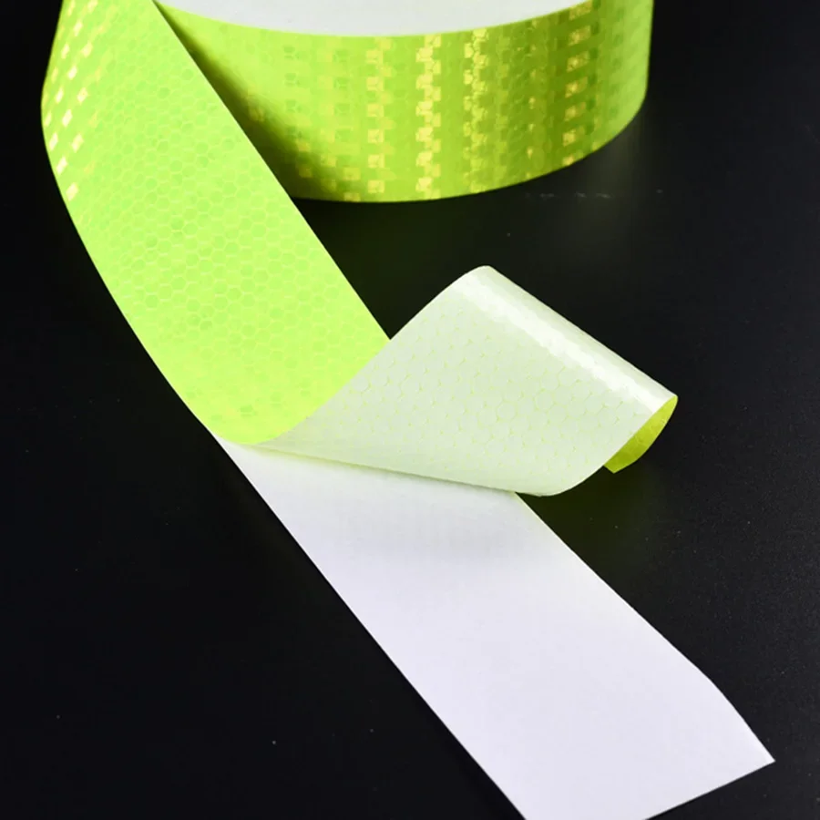 Reflective Safety Warning Tape for Vehicles - High-Visibility Protective Strip