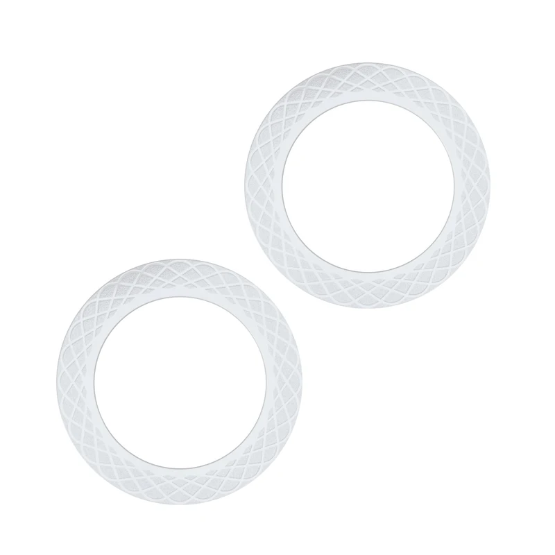 2pcs White