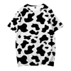 Black and White Cow Pattern 3D Board Shorts Trunks Summer Quick Dry Beach Swiming Shorts Men Fashon Short Pants Beach clothes 4
