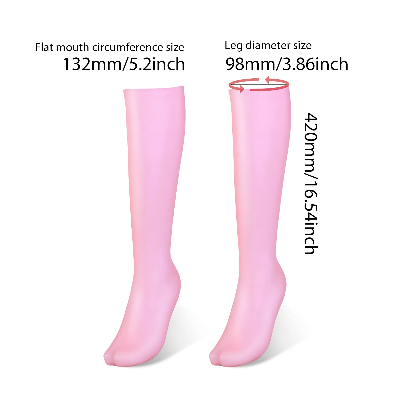 Silicone Moisturizing Long Socks for Foot Care