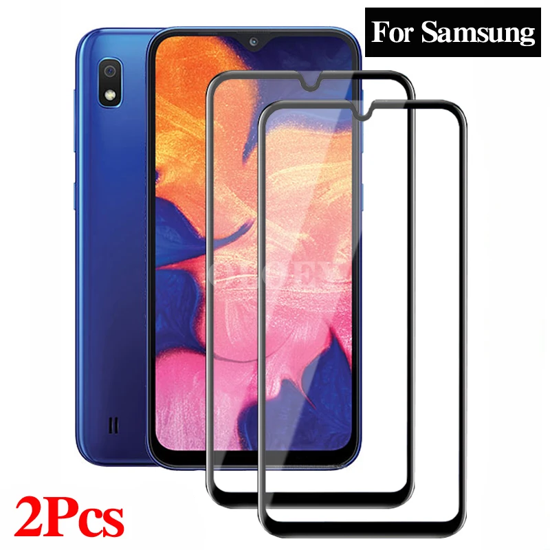 

2 шт., Защитное стекло для Samsung Galaxy A02s A12 A10 A10s A10e M10