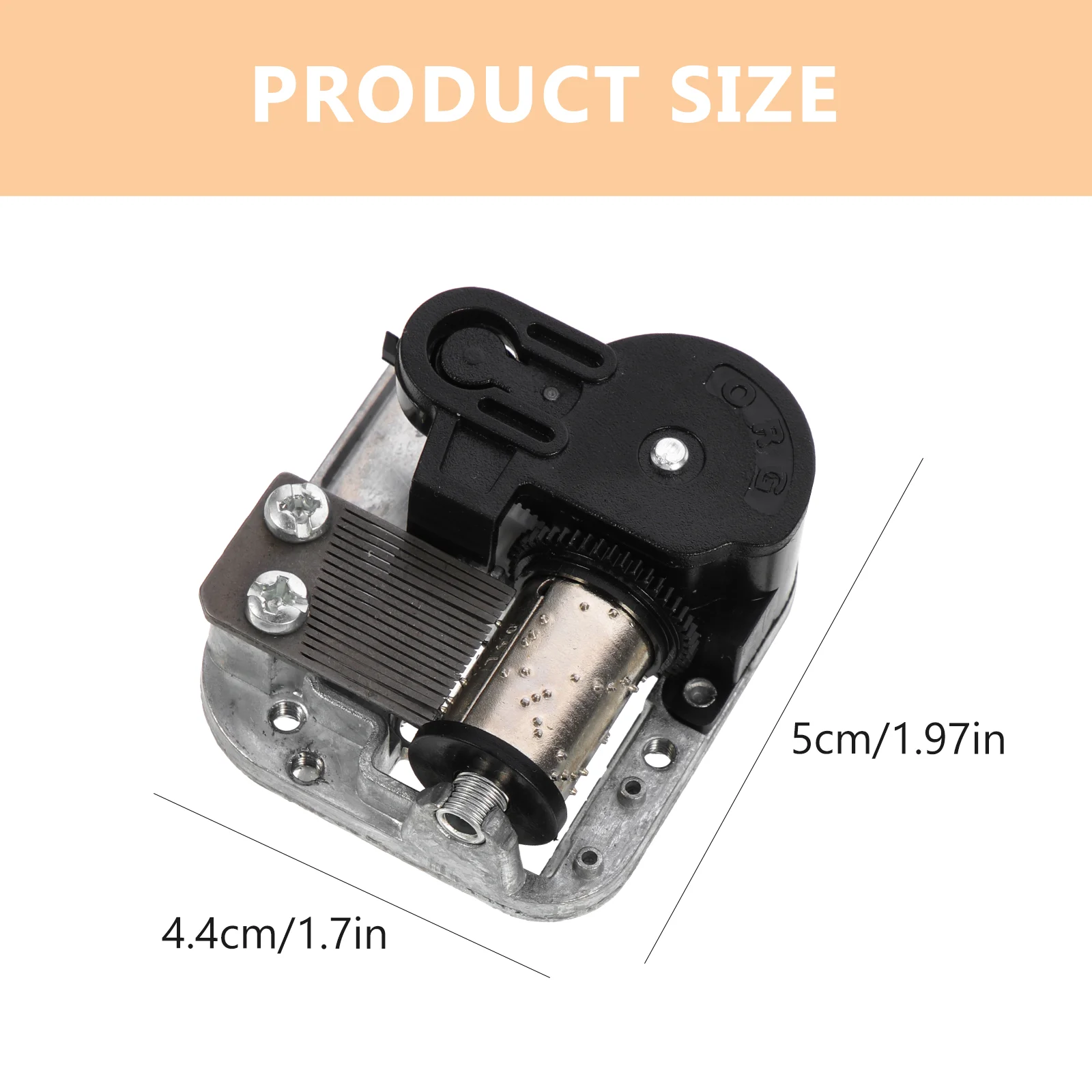 Hand Crank Clockwork Mechanism Music Box Movement Musical Boxes Parts Replacement Mechanism Wind Box Movement Music