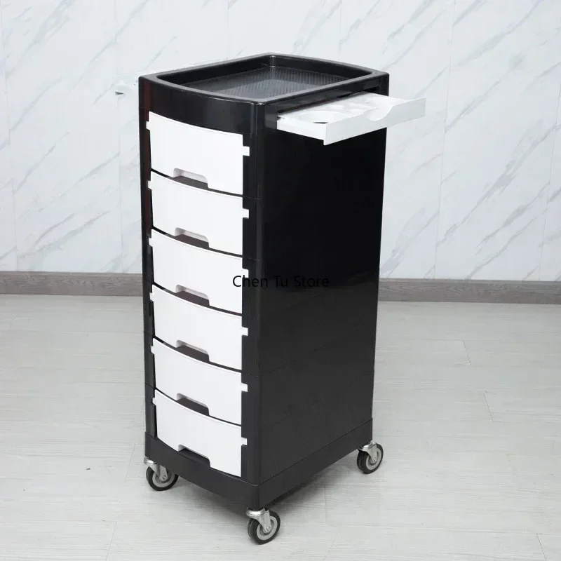 Dressing Serving Cart Spa Mini Trolley Rotating Lash Clinical Nails Salon Welding Wine Carrello Parrucchiere Auxiliary Furniture, multi layer storage trolley