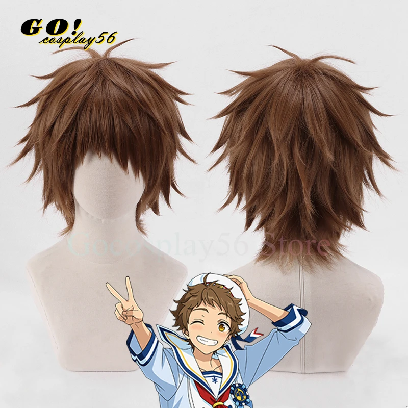 Cosplay Wig ES Rabits Shino Hajime Nito Nazuna Tenma Mitsuru Mashiro Tomoya Rabbits Short Hair