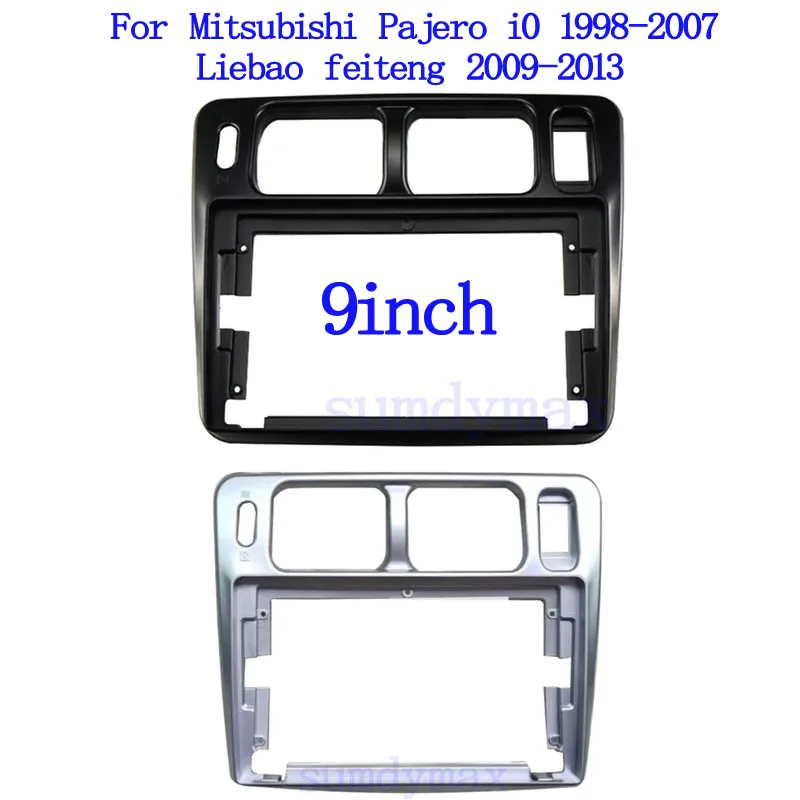 

9-дюймовый автомобильный радиоприемник для Liebao Feiteng Mitsubishi Pajero io, панель приборной панели, рамка, DVD GPS Mp5, Android-плеер, комплект для отделки