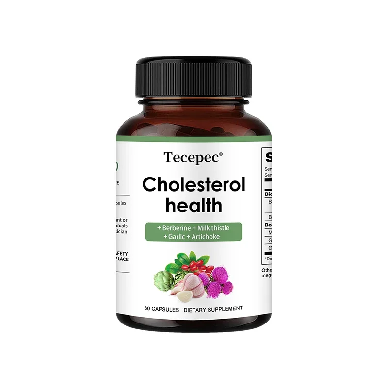Cholesterol Supplements - Improves Blood Circulation, Supports Cardiovascular Health, and Strengthens The Immune System