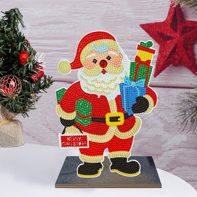 5d Diamond Painting Christmas Ornaments  Diamond Art Christmas Ornaments -  Christmas - Aliexpress