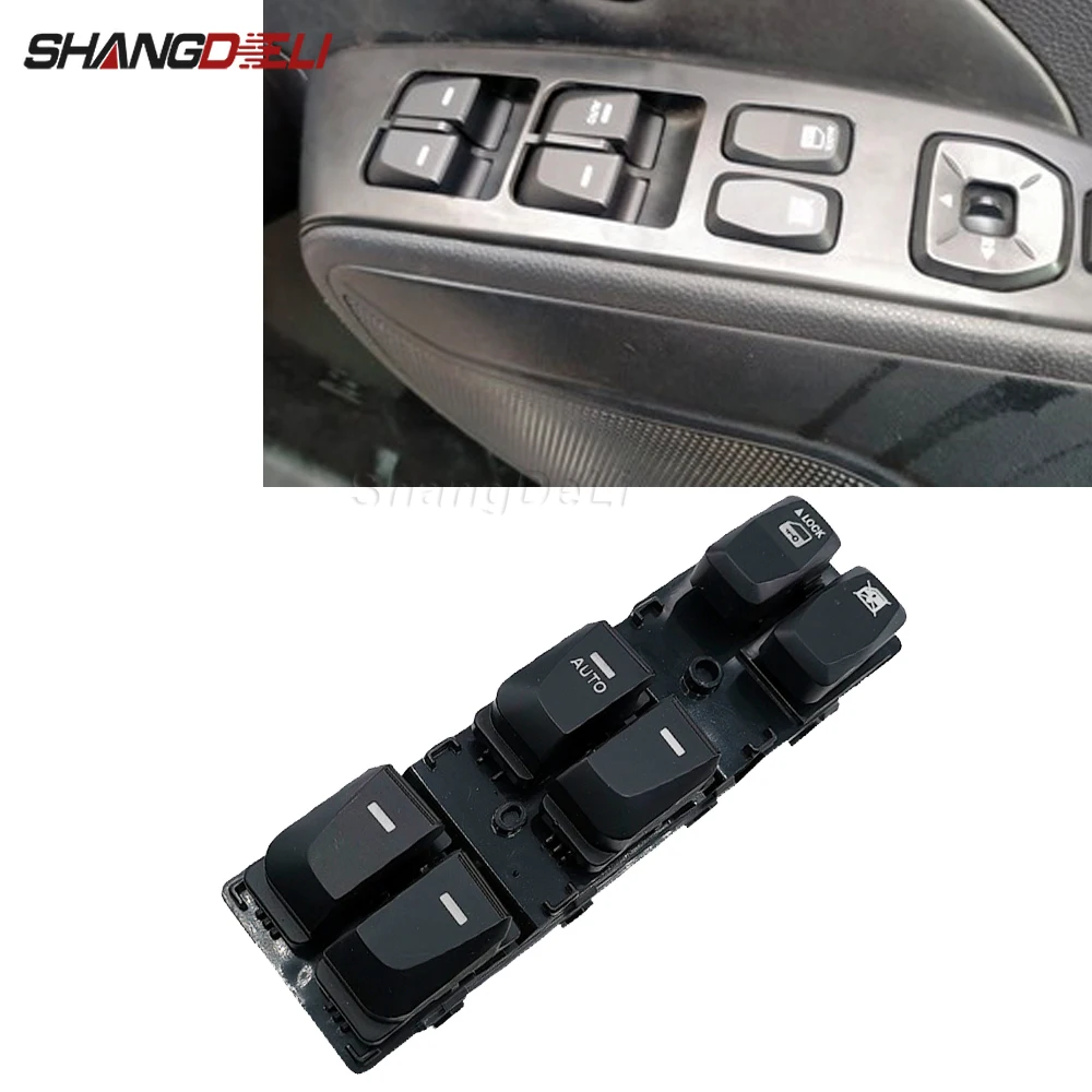 Front Left Power Window Control Switch Window Lifter Switch Button For