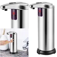 Automatic Soap Dispenser Touchless Dish Soap Dispenser Stainless Steel Hands Free Auto Soap Dispenser for Bathroom Kitchen 2