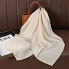 106798-5976b8.jpg Foulard carré fin et doux pour femmes, 90x90cm, simplicité, couleur unie, foulard en coton et lin, Hijabs musulmans, accessoires de sac