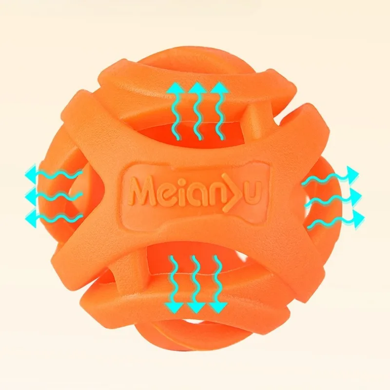 Pet Toys - Bite-resistant Chewing Balls - Hollow Elastic Balls - Training Balls -Entertainment and Relaxation Toys -Pet Supplies - 6