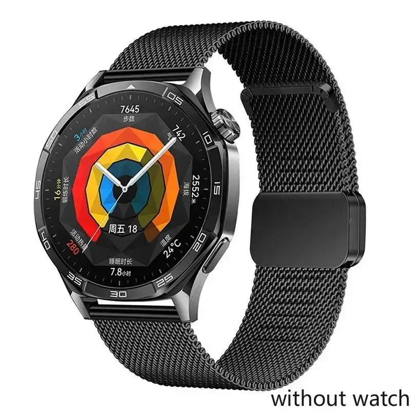 Premium 22mm Metal Mesh Magnetic Strap - Universal Fit