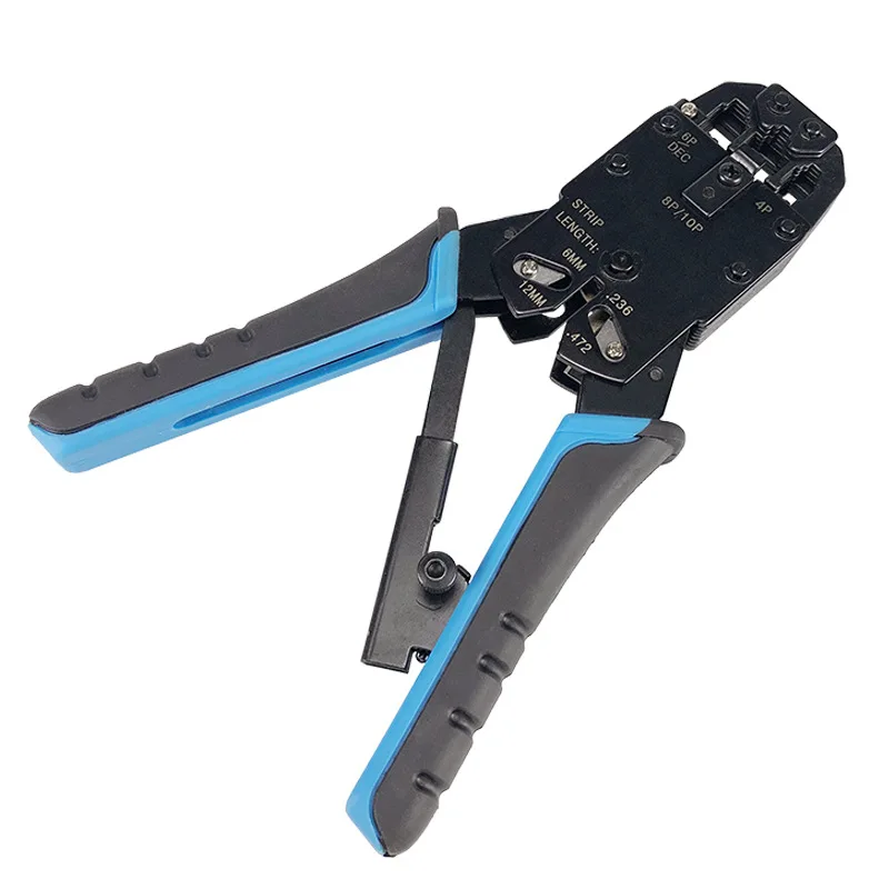 ZoeRax RJ11 / RJ12 / RJ45 / RJ50 8P 10P 6P 4C 네트워크 LAN 와이어 압착 도구 커넥터 Net Crimper Pliers